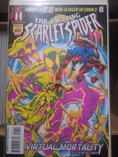 The Amazing Scarlet Spider #1 & 2 (1995) Marvel Comics 1st Print VF/NM picture