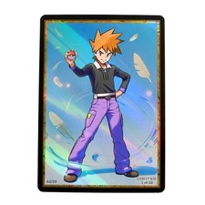Pokemon Blue Custom Art Card Holo Limited /20 PokeTrainerVerse picture