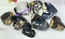 Wholesale Lot 2 Lbs Natural Volcano Agate Heart Crystal Healing Energy picture