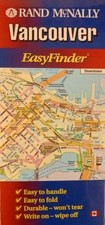 Vancouver, British Columbia, Canada Rand McNally EasyFinder Laminated Map (2002) picture