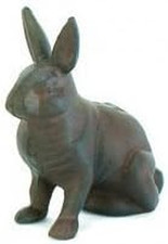Cast Iron Rabbit Bunny Standing picture