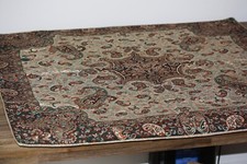 Vintage Persis Handmade Floral Imperial Termeh High Decor Table Cover Square 37