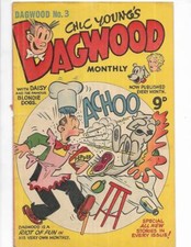 Dagwood #3 1950's Australian Big Sneeze Cover picture