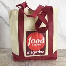 FOOD NETWORK MAGAZINE REUSABLE TOTE BAG - HARD TO FIND picture