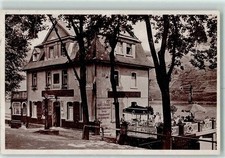 W6531 Trechtingshausen Hotel zur schön Aussicht Petrol Pump Postcard Gas Station... - 13 picture