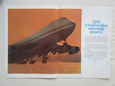 11/1973 PUB PRATT & WHITNEY AIRCRAFT JT9D-7 ENGINE BOEING 747 ORIGINAL AD picture