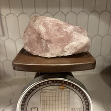 Jumbo Rose Quartz Natural Raw Crystal Healing Stone 2 LBS/pounds Free US Ship picture