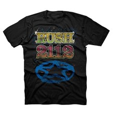 Vintage Rush Band 2112 Solstice Tour 1976 Limited Edition T-shirt Allsize picture