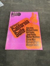 HBO Guide magazine movie booklet Oct 1979 vintage issue film California Suite picture