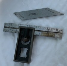 Vintage Lufkin Rule Double Square w/No. 4 6