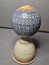 10. J.Cotra Pottery Ceramic Oil Lamp/Modern Vase picture