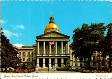 Vintage Atlanta Georgia State Capitol Government Building Postcard picture