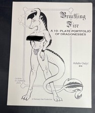 Breathing Fire 2004 Zephery Hughes Platinum Paw Production 10 Plate Portfolio picture