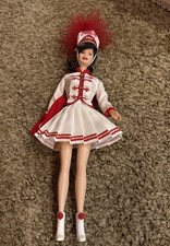 Coca-Cola Barbie Collector Edition Doll Marching Band Outfit Red White picture