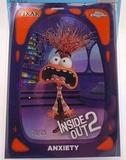 2024 Topps Chrome Disney Inside Out Anxiety  /25  picture