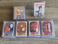 1990 Topps The Simpsons 22 Card Sticker and 88 Card Base Set BARTMAN ROOKIE picture