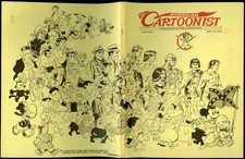 APRIL 16 1979 THE AMERICAN CARTOONIST MAGAZINE, SPIDER-MAN, SUPERMAN, SNOOPY picture
