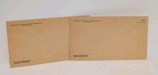 1919 REA Railway Express Agency - railroad Set of 2  correspondence envelopes picture