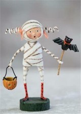 Lori Mitchell MINNIE MUMMY Collectible HALLOWEEN Figurine NEW 11051 picture
