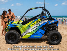 2021-2025 Polaris RZR 200 EFI UTV Graphics Kit D53-3 Wild picture