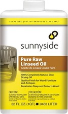 Sunnyside Corporation 87332 Pure Raw Linseed Oil, Quart picture