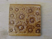 Antique J & J. G. Low Patent Art Tile Works Chelsea Mass Ceramic Tile Read picture
