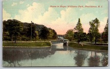 Roger Williams Park Providence Rhode Island Postcard PC275 picture