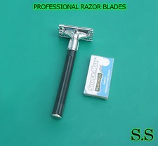  Barber Razor Old Fashion Safety Razor with blades BRAND NEW picture
