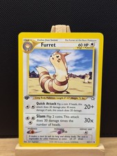 Pokemon TCG 2000 WOTC 1st Edition Neo Genesis Furret 35/111 - Excellent picture