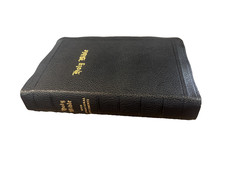 1946 Holy Bible with inspirational Supplements Christian Red Letter Excellent picture