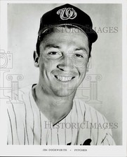 1966 Press Photo Jim Duckworth - pitcher for the Washington Senators - kfx08215 picture