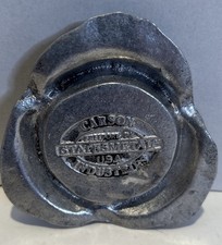 Carson Industries Statesmetal Pewter Candle/Candy/Trinket Holder 1.5” Opening picture