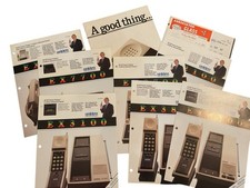 1984 Uniden Cordless Extend A Phone Adveritising Flyers Lot Jack Nicklaus G1 picture
