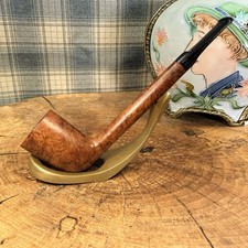 Vintage Artisan Unmarked 5.5” Pencil-Shank Lovat Estate Pipe Flared Dublin Bowl picture