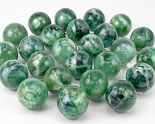 5KG (11 lb) Fluorite Sphere Bulk Lot – Polished Crystal Green Sphere picture