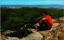View from Mt. Spokane Looking SE, Spokane, Washington Postcards unused 56535 picture