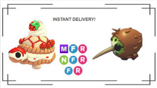 Strawberry Tortle or Kiwi Kiwi | FR , NFR , MFR (MEGA )| ADOPT YOUR PETS picture