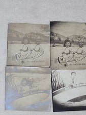 ww11 soldier carnival caricature photos Lot Of (4)  boat missile military picture