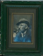 Richard Kearton Signed Inscribed Portrait Photo Caterham Valley Green Frame 1920 picture