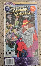 DC Universe Logo Collectors 2 Pack Sealed Where in the World is Carmen Sandiego? picture