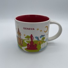 Starbucks Coffee Mug Geneva, Switzerland You Are Here Collection 2019 14 ozs picture