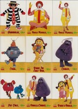 MCDONALDS 1996 (CLASSIC MARKETING) ACETATE SET (20) MC1-MC20 picture