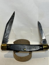 Schrade USA 240TX  Blued Finish  X Timer Pocket Knife USED picture
