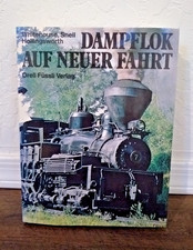 Vintage 1978 German Language Train Book about Steam Locomotives Swiss Import picture