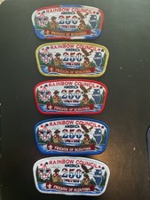 Rainbow Council CSP Limited Edition 250th America FOS Patch Set -5 Patches picture