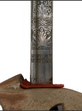 G. Gilardoni Italian Light Cavalry Sword (Milano) Circa: 1871 - VERY RARE FIND picture