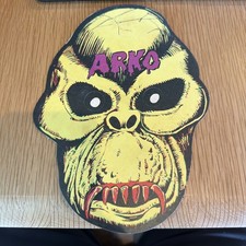 RARE Vintage 60/70’s Mexican Paper Card Halloween Mask Arko Monster Horror NOS picture