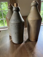 Antique Healy Bros Stoneware Pop Bottles picture