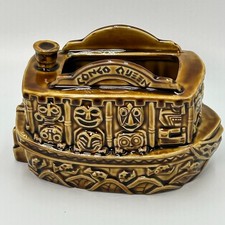 Disneyland Trader Sam’s Jungle Cruise Boat Mug Tiki Congo Queen 1st Edition picture