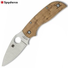 Spyderco Chaparral Slipjoint CTS-XHP Blade Birdseye Maple Wood Handles C152NLWDP picture